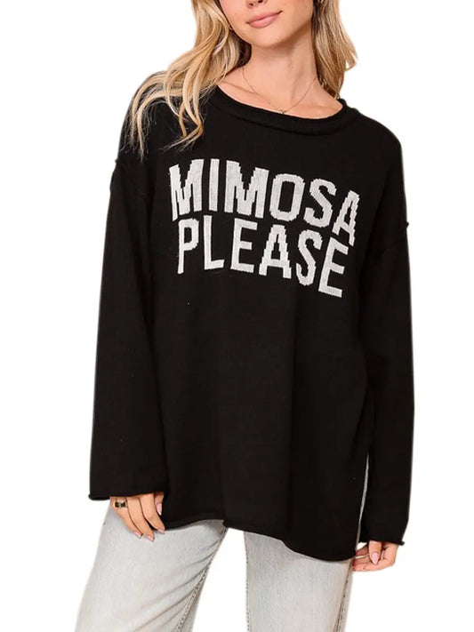 Mimosa Please Sweater